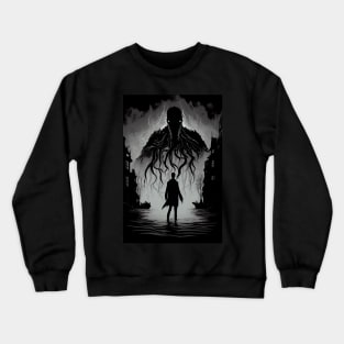 Enigmatic Elegance: An Eerie Artistic Creation Crewneck Sweatshirt